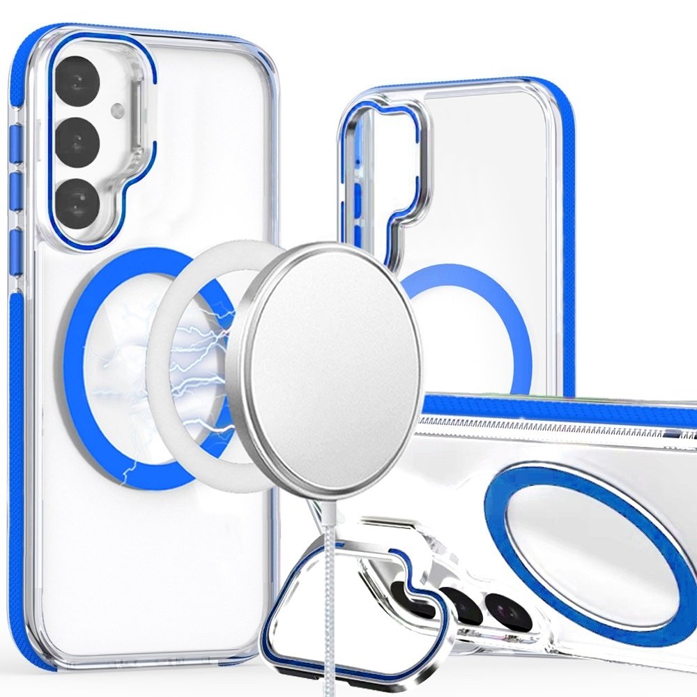 For Samsung Galaxy s25/s24 MagSonic Camera Bracket Stand Magnetic Ring Circle Hybrid