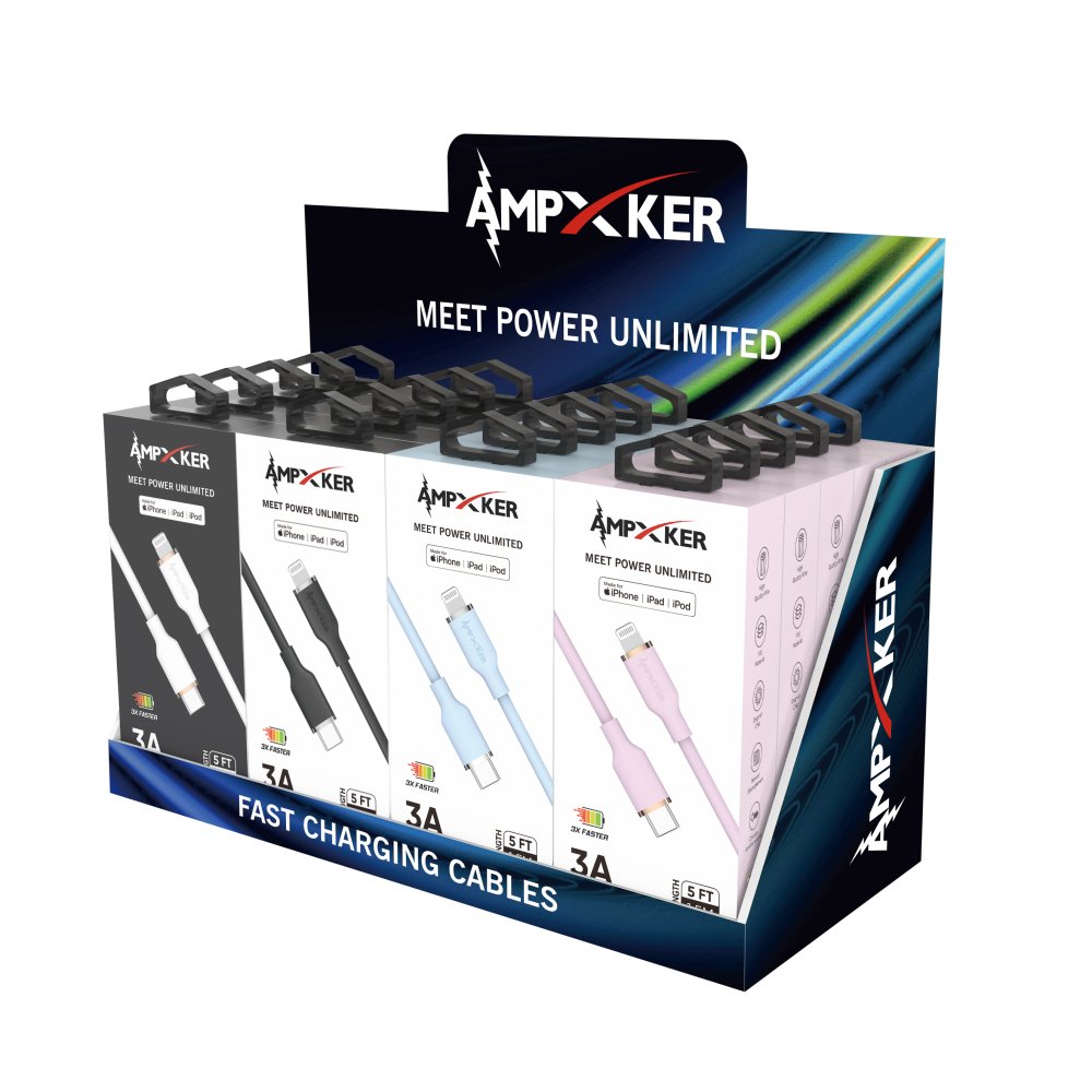 Small  Cardboard Display - Fits 20 Pieces of Amxpker Branded Products.