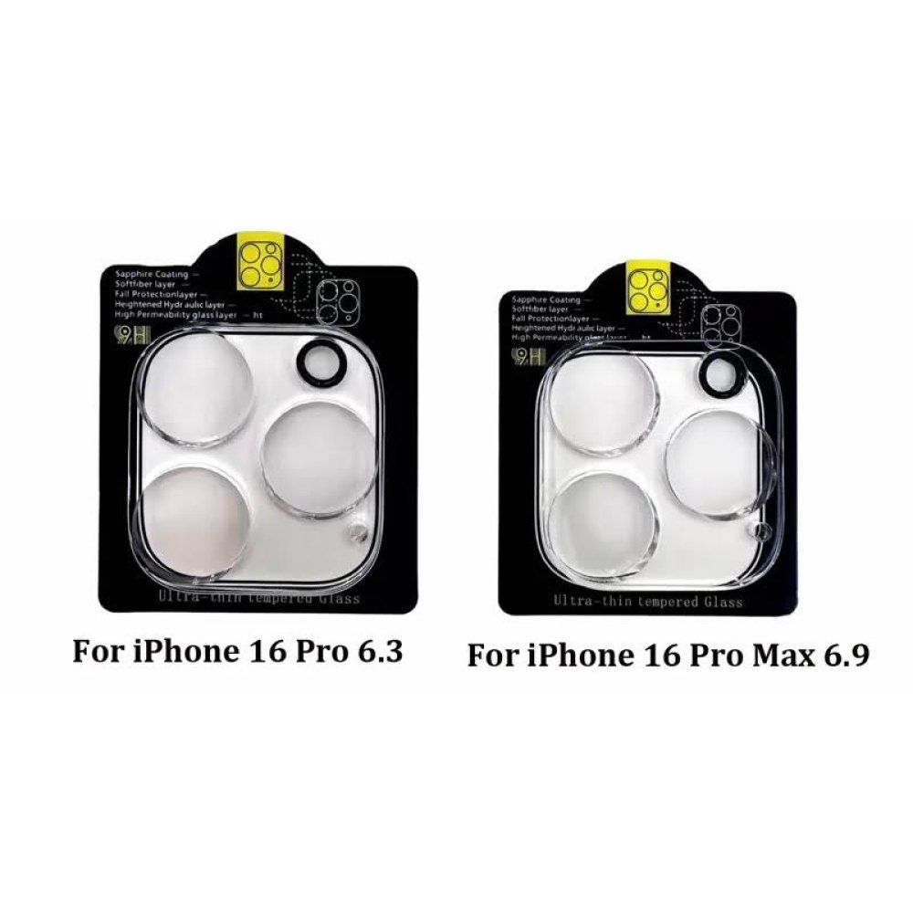 Tempered Glass For Apple iPhone 16 Pro/16 Pro Max Camera lens