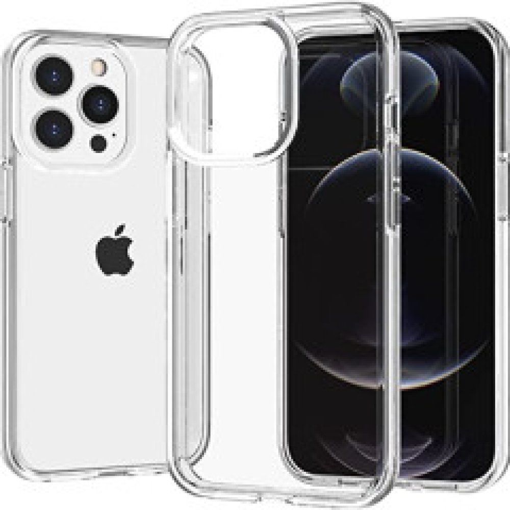 For Apple iPhone 14 Plus Simple Transparent Acrylic Case Cover