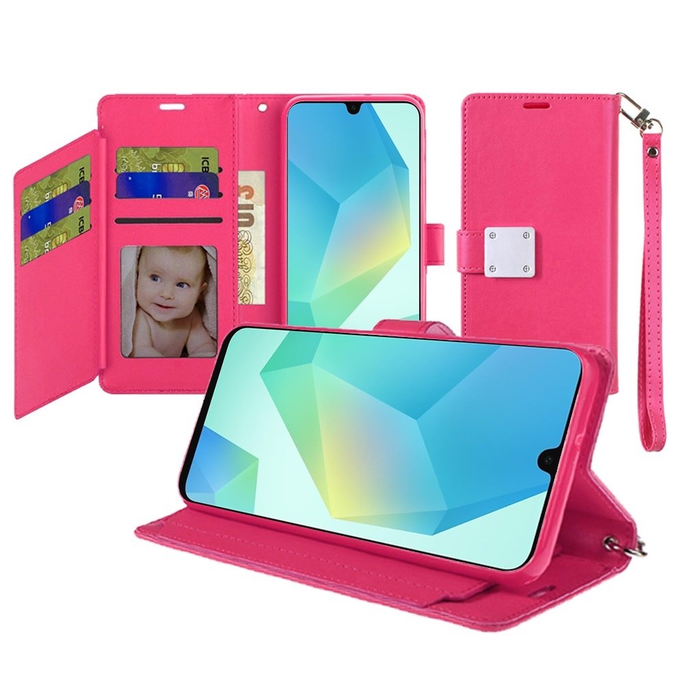For Samsung Galaxy A16 5G Wallet ID Card Holder Case Cover - Image 4