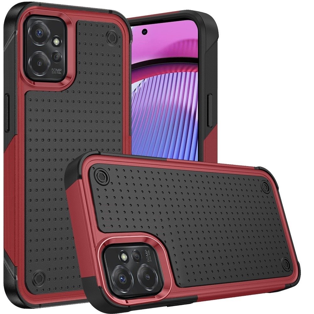 For Motorola G POWER 5G (2023) DOT Thick Beautiful Hybrid Case Cover - Image 2