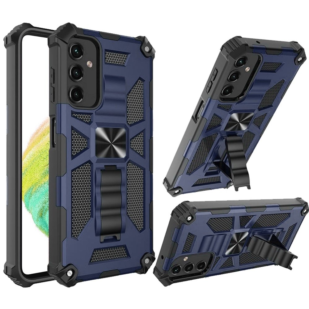 For Samsung Galaxy A54 Machine Magnetic Kickstand Case Cover