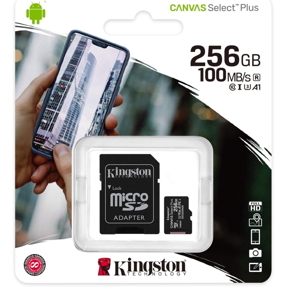 Kingston Micro  SD Card w/Adapter