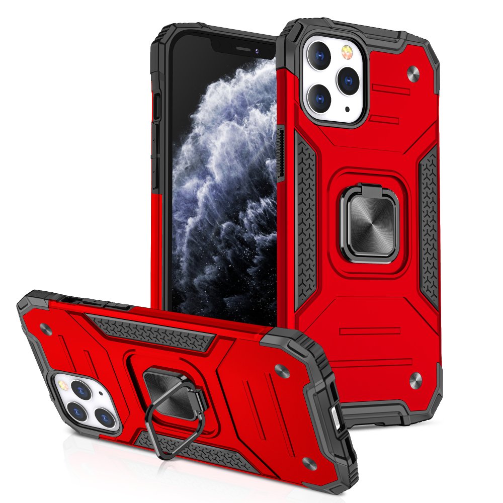 For Apple iPhone 15 Pro Robust Magnetic Kickstand Hybrid Case Cover - Image 2