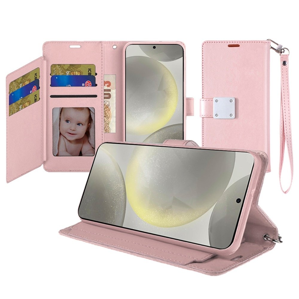 For Samsung Galaxy s25/s24 Wallet ID Card Holder Case Cover