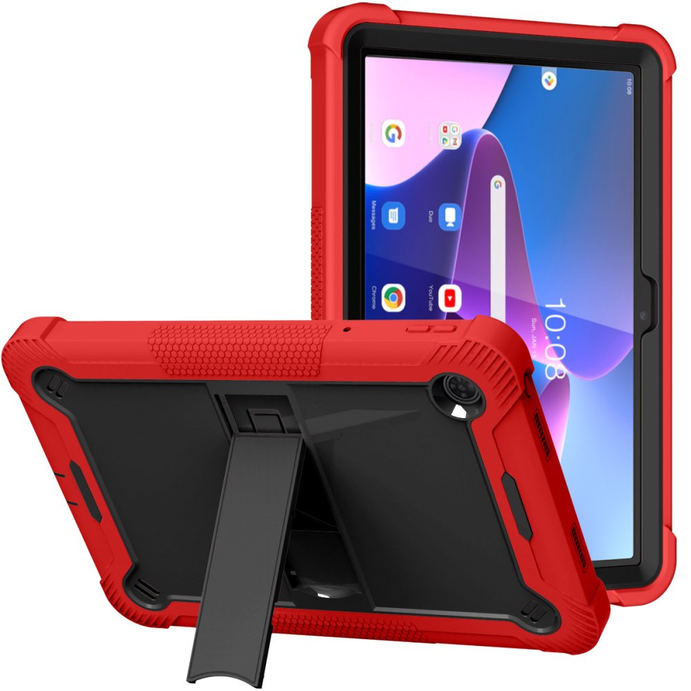 For TCL Tab 8 LE Tough Tablet Strong Kickstand Hybrid Case Cover - Image 4