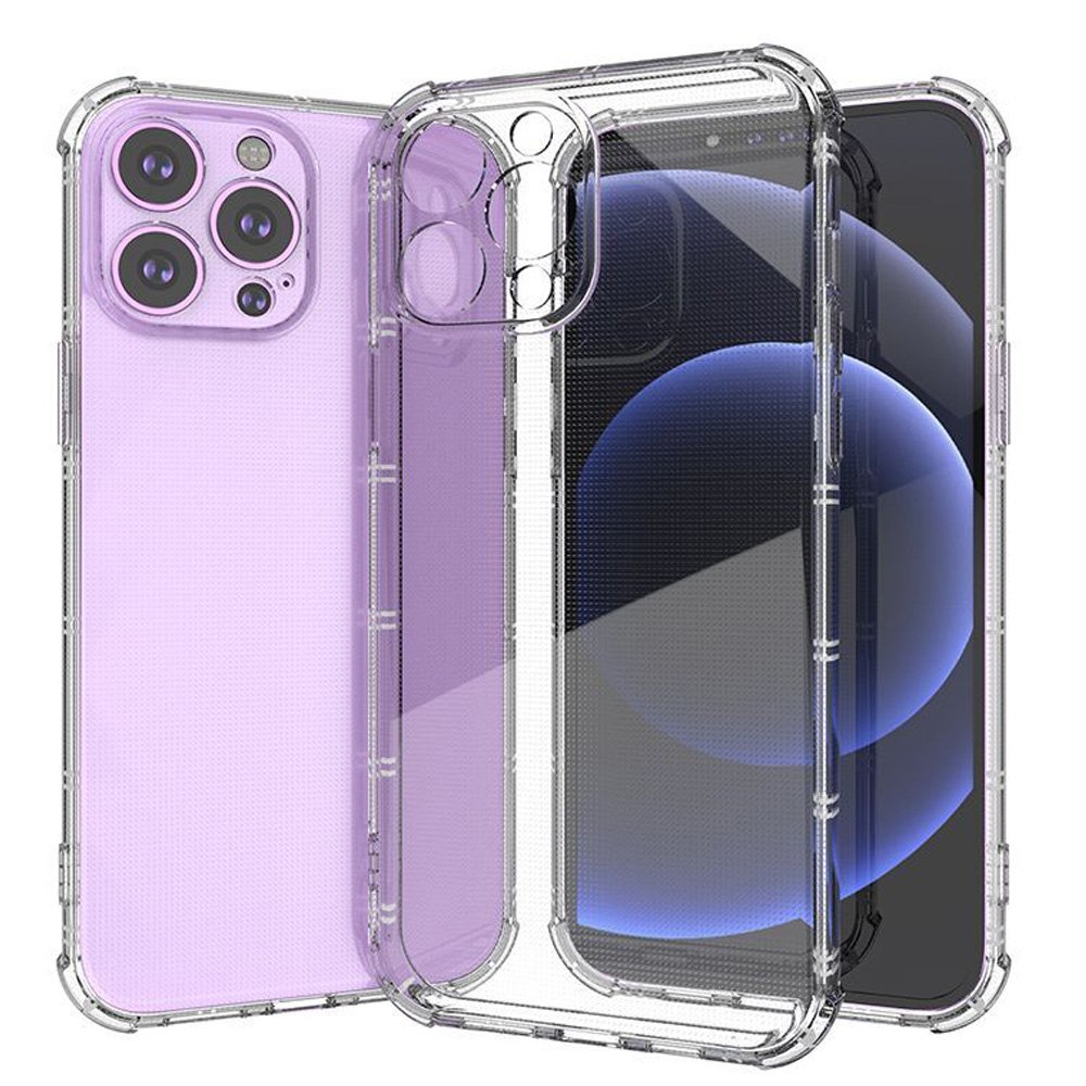 For Apple iPhone 11 (XI6.1) Simple Basic Minimalistic Transparent Clear Thick TPU Case Cover