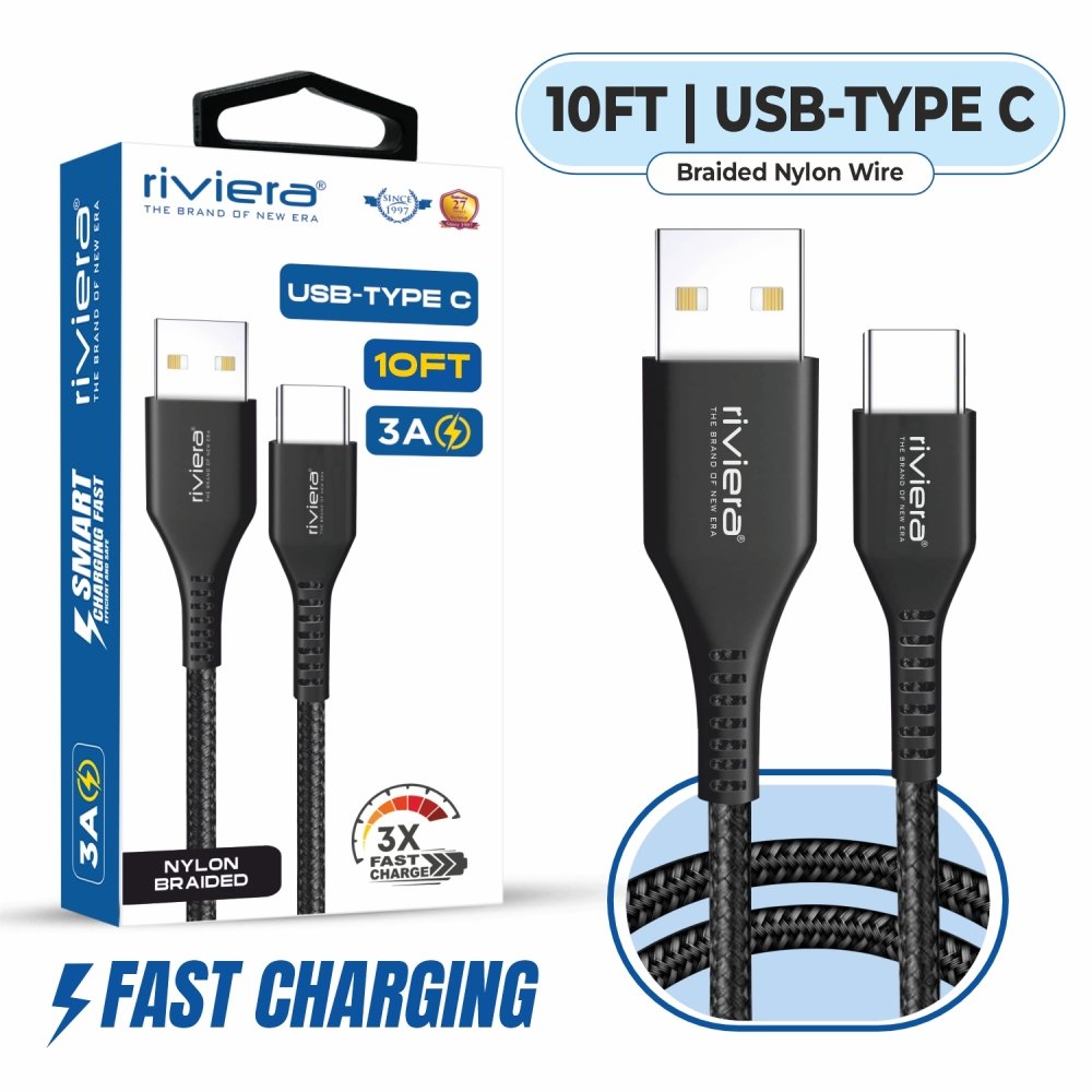 Premium Package - 10FT Fast Charging Cable [USB - Type C (PD)] - Image 2