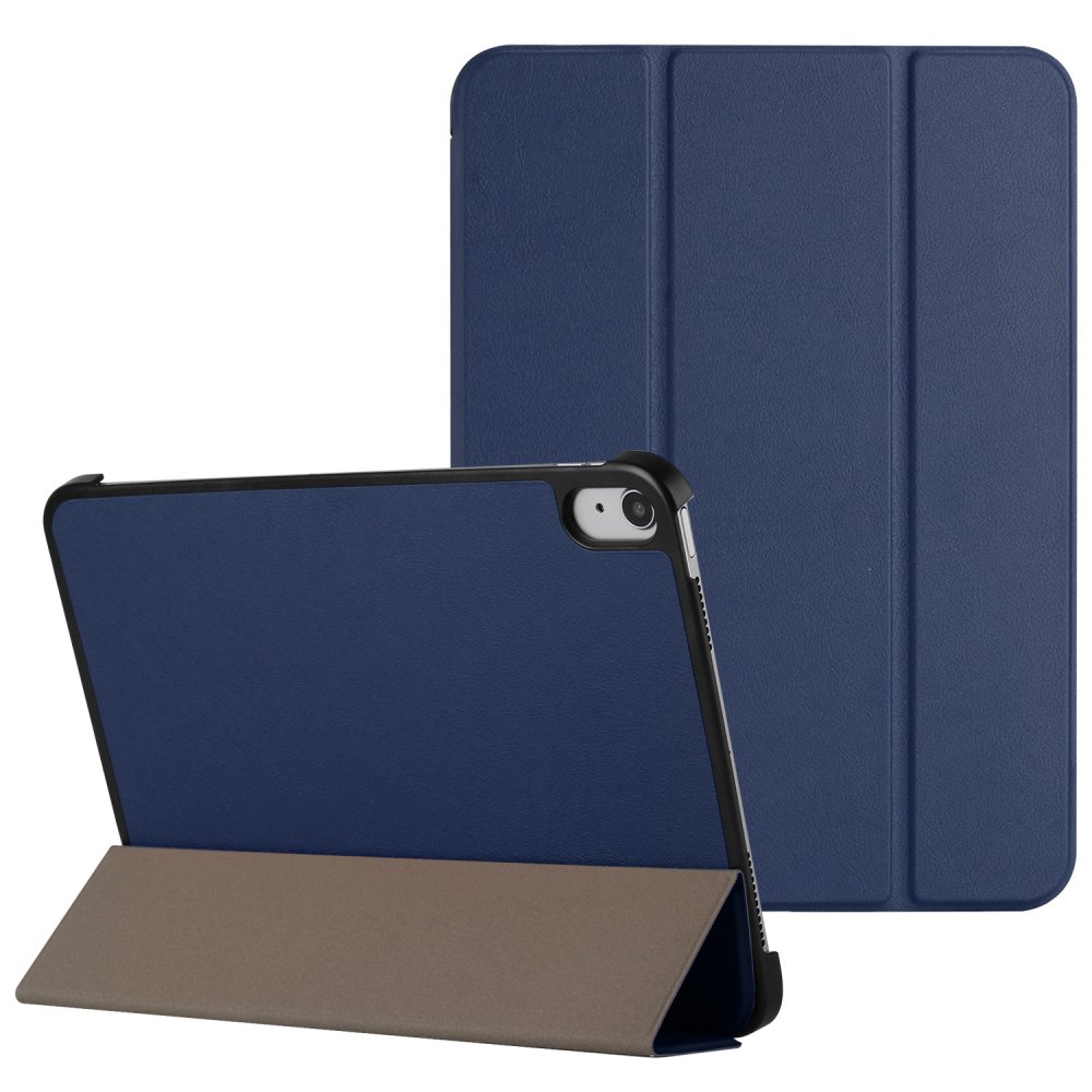 For  Apple iPad 9th Gen 10.2 inch (2021) Trifold Magnetic Closure PU Leather Case Cover