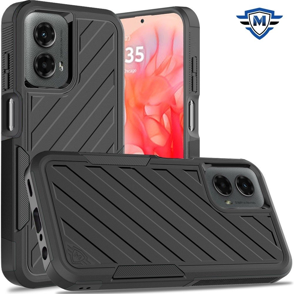For Motorola Moto G Stylus 5G 2024 Noble lined shockproof dual layer hybrid in Slide-Out Package