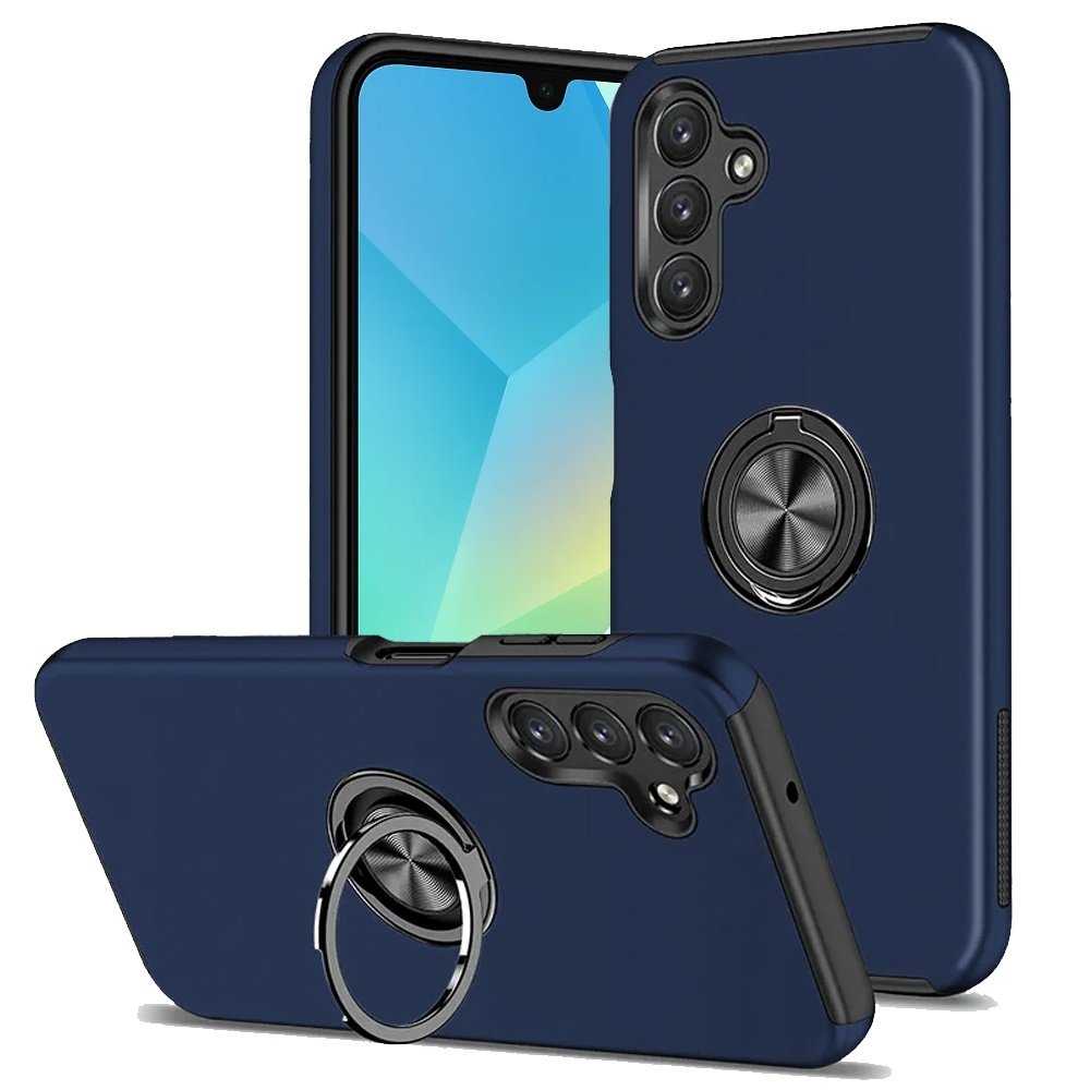 For Samsung Galaxy A16 5G CHIEF Oil Painted Magnetic Ring Stand Hybrid Case Cover