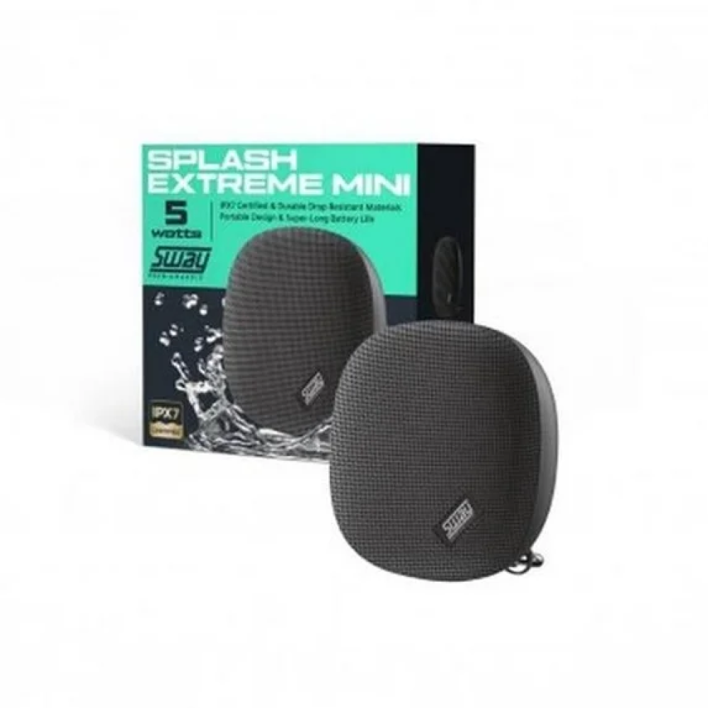 SPLASH EXTREME MINI IPX7 ULTRA PORTABLE DROP RESISTANT SPEAKER