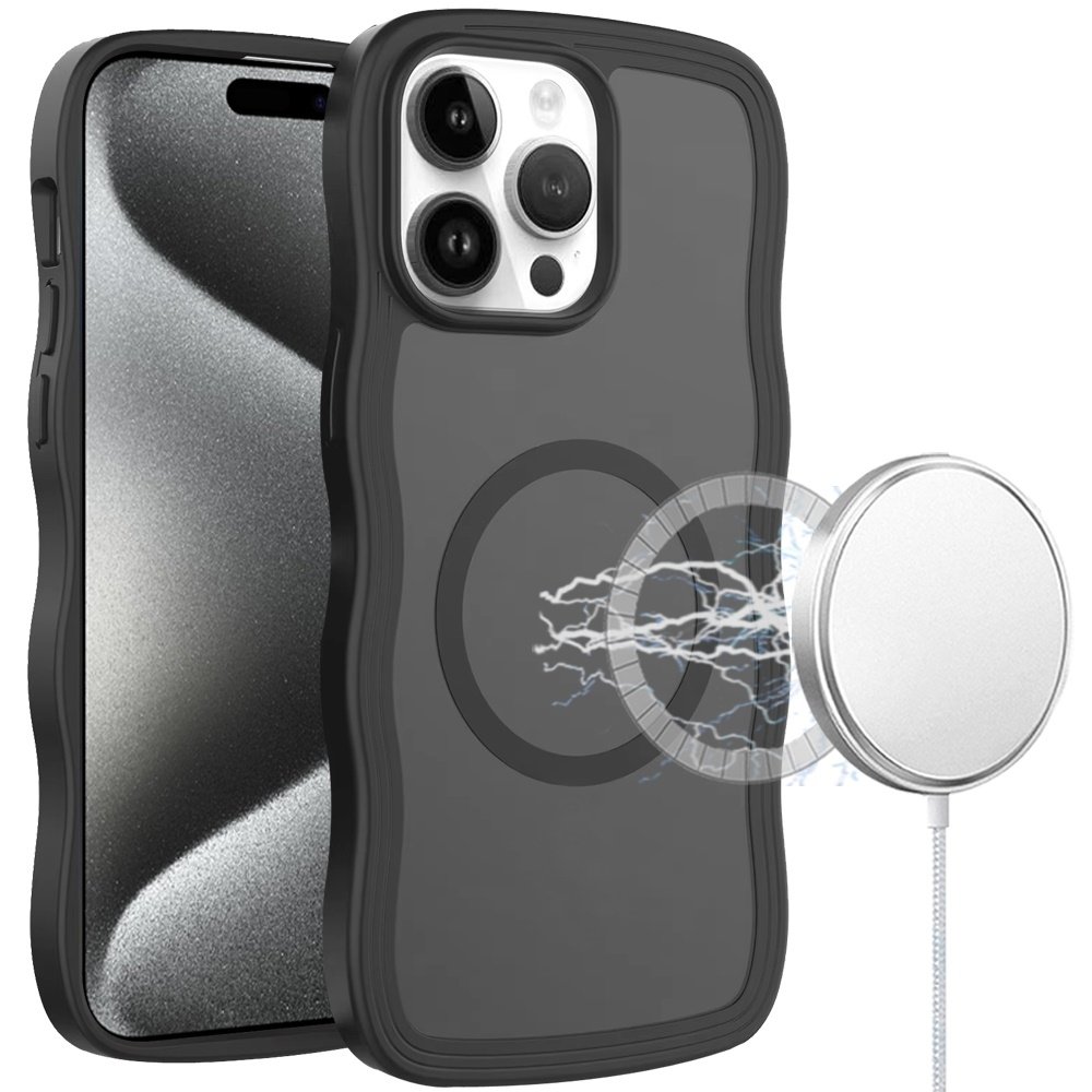 For Apple iPhone 15 Pro Max Grip Hand Magnetic Ring HQ Hybrid - Image 4