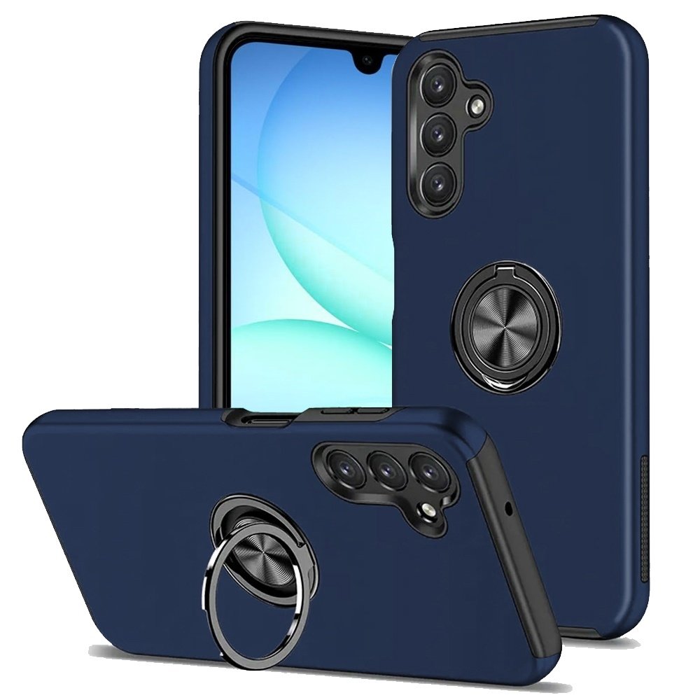 For Samsung Galaxy A17 5G CHIEF Oil Painted Magnetic Ring Stand Hybrid Case Cover - Image 2