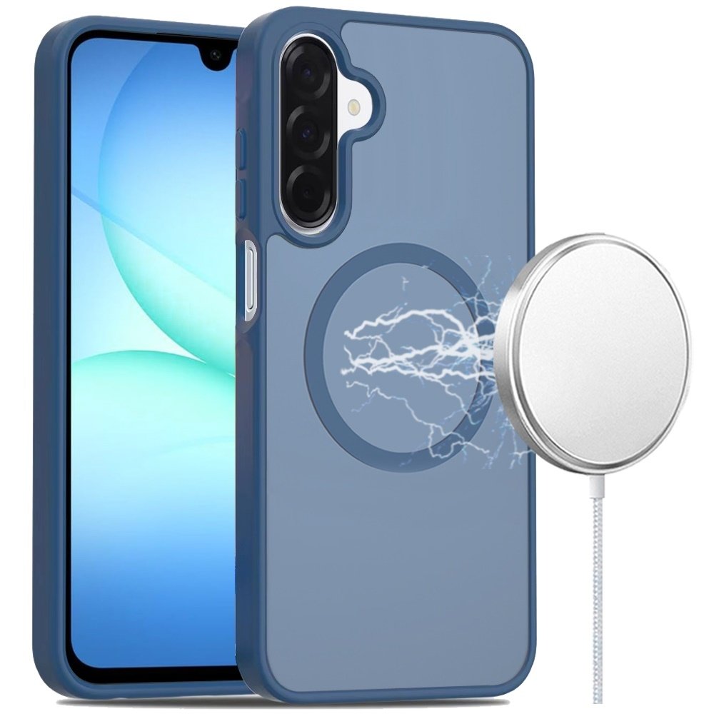 For Samsung Galaxy A17 5G Magnetic Circle Smooth Safe Matte Feel Hybrid Case